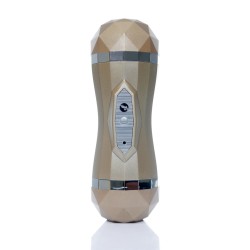 Vagina and Mouth Rechargeable, with 35 Vibration Modes Masturbator Ciberskin