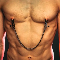 Pinzas Pezones Avanzadas con cadena Desire - Party Hard