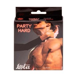 Pinzas Pezones Avanzadas con cadena Desire - Party Hard