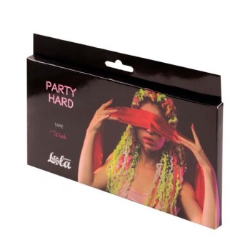 Cinta Atado Roja de 150x7cm - Wink - Party Hard 2
