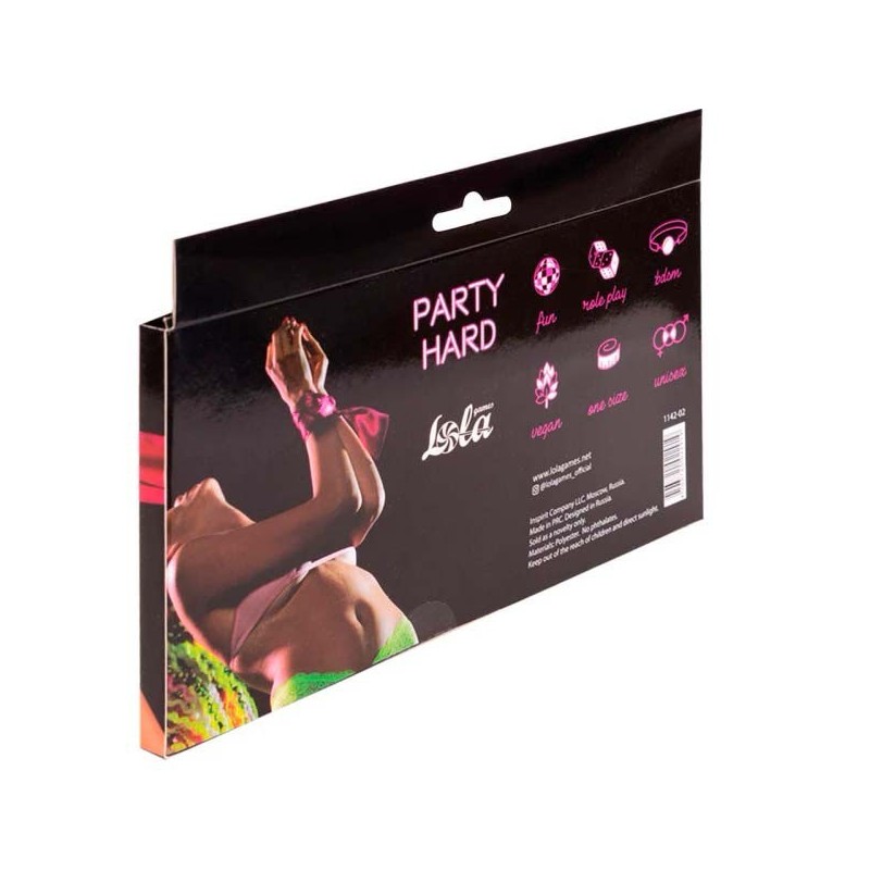 Cinta Atado Rosa de 150x7cm - Wink - Party Hard
