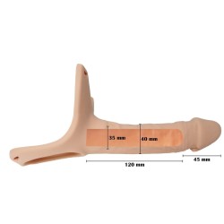 Hollow Harness SuperHero Silicone 16.5 x 4 cm