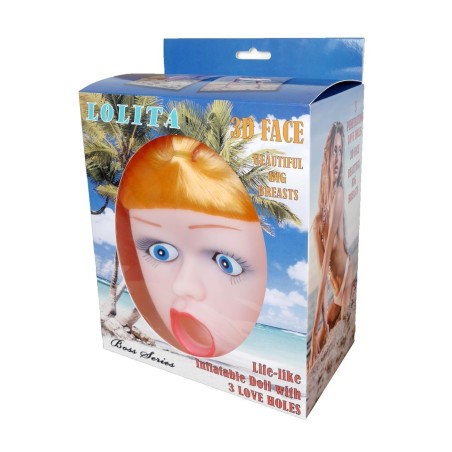 Muñeca Lolita - cara 3D