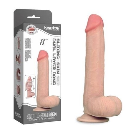 Dildo con piel - Sliding Skin 9 pulgadas (23cm)