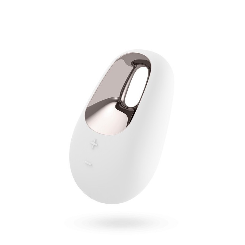 Satisfyer White Temptation Blanco Mini Vibrador Recargable 15 modos