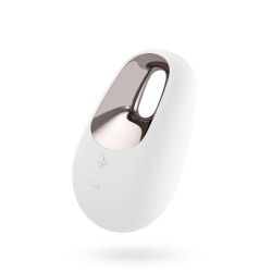 Satisfyer White Temptation White Mini Vibrator Rechargeable 15 modes