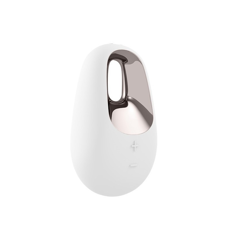 Satisfyer White Temptation Blanco Mini Vibrador Recargable 15 modos