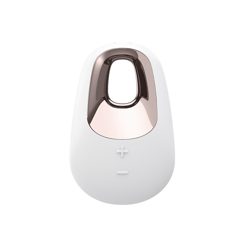 Satisfyer White Temptation Blanco Mini Vibrador Recargable 15 modos