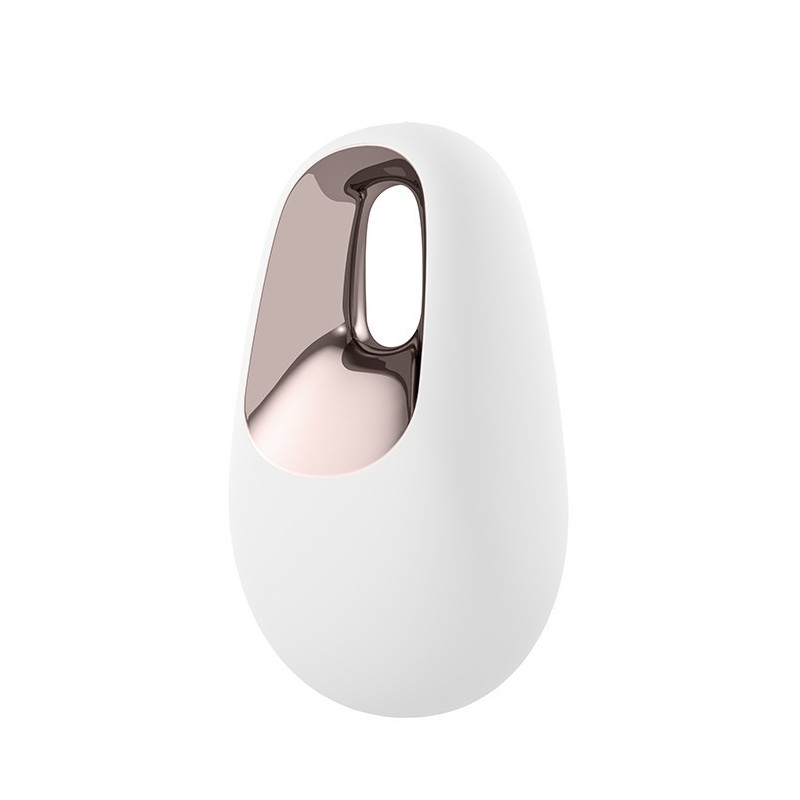 Satisfyer White Temptation Blanco Mini Vibrador Recargable 15 modos