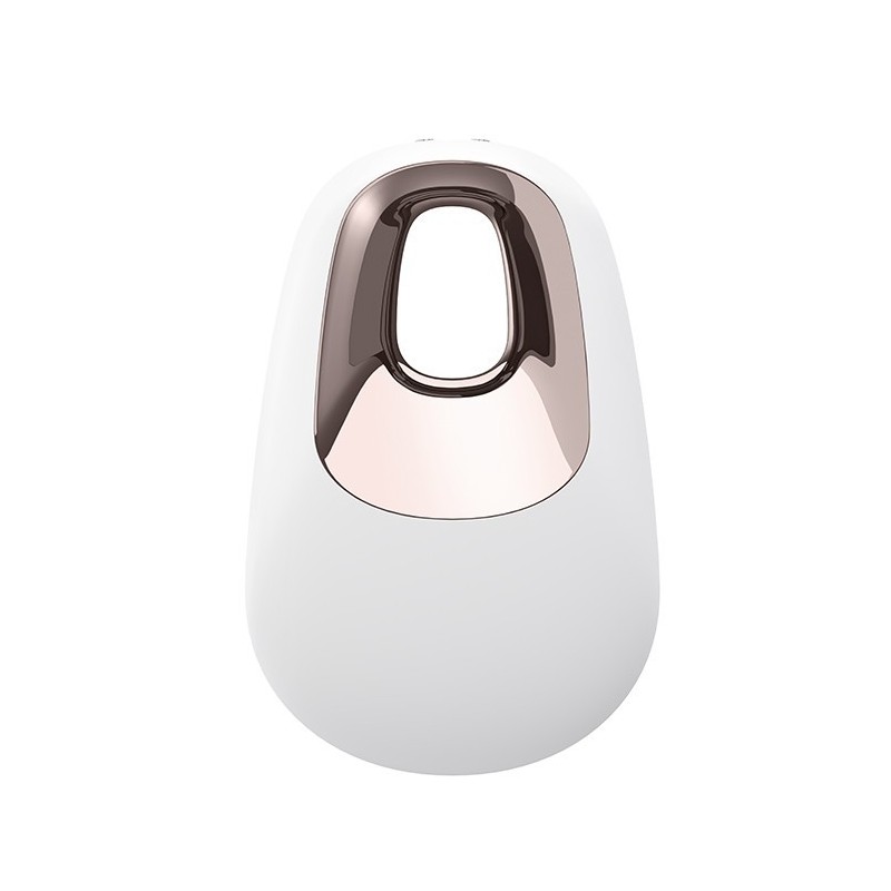 Satisfyer White Temptation White Mini Vibrator Rechargeable 15 modes
