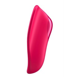 Satisfyer High Fly Red Mini Rechargeable Finger Vibrator 12 Modes