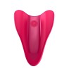 Satisfyer High Fly Rojo Mini Vibrador Dedo Recargable 12 modos