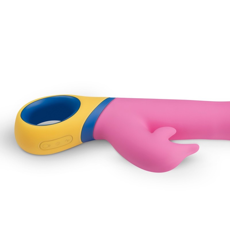 Copy Delfín Vibrador Rotador con 3 motores 13+12 modos