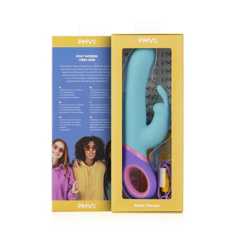 Meta Rabbit Vibrator Rotator with 3 motors 13+12 modes