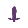 Plug Vibrador N87 Lila Recargable 11 modos 11x3,5cm