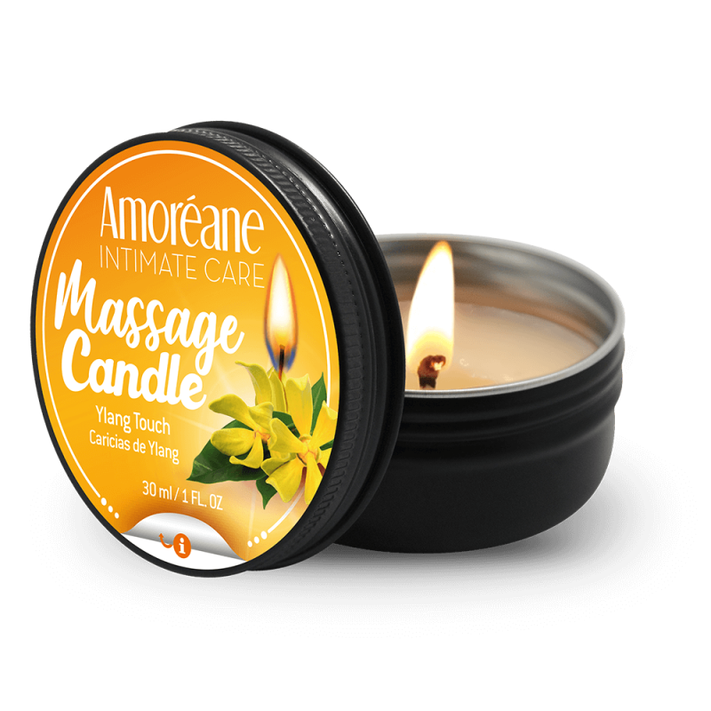 Mini Bougie Massage Caresses Ylang 30ml