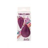 MINI Rechargeable Egg Take it Easy Purple Remote Control 10 Modi
