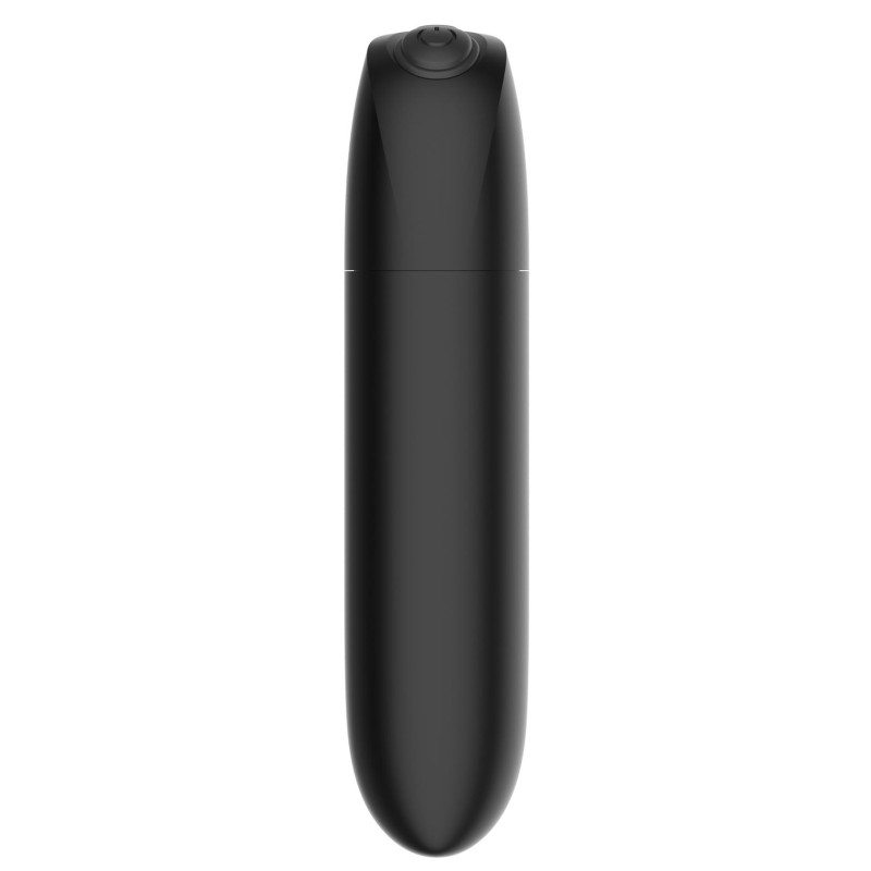 Powerful Bullet Bala Vibradora Recargable 20 modos Negra Mate
