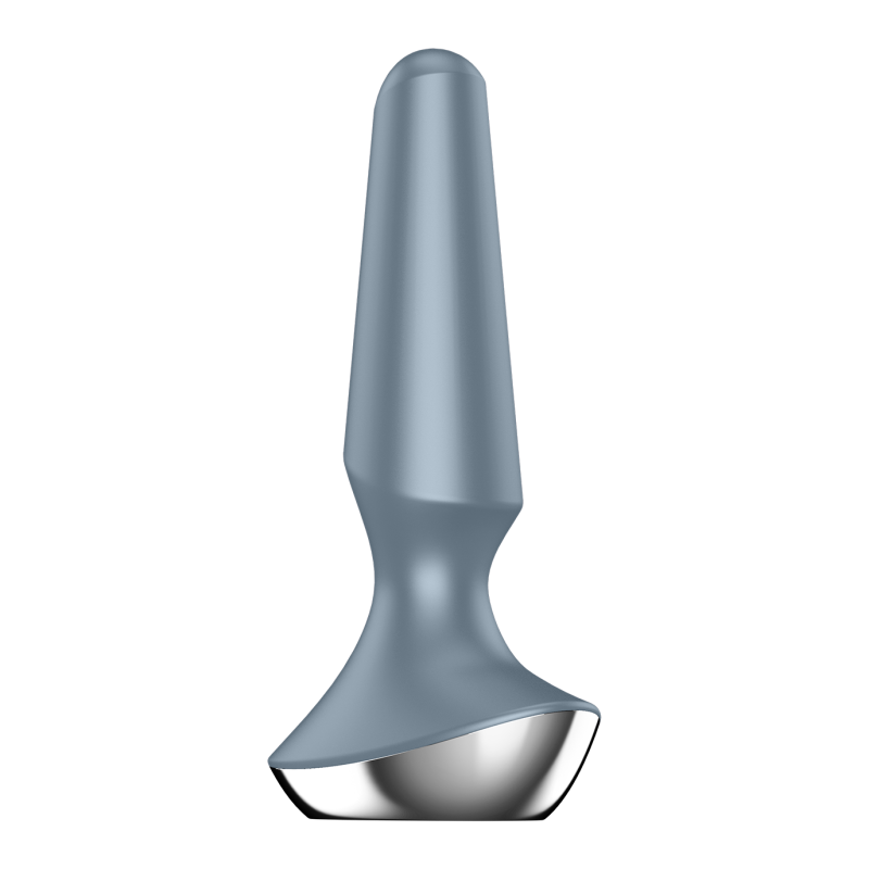 Satisfyer Plug-ilicious 2 Grey Vibrator 2 motors and 12 modes