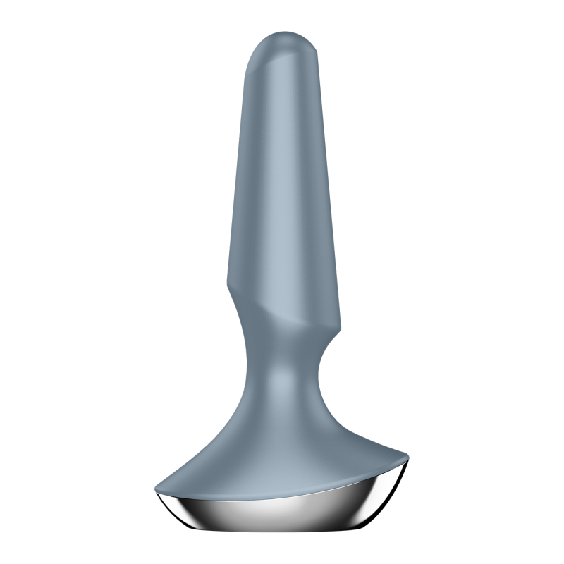 Satisfyer Plug-ilicious 2 Gris Vibrateur 2 moteurs et 12 modes