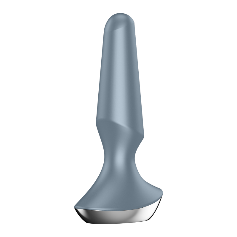 Satisfyer Plug-ilicious 2 Grey Vibrator 2 motors and 12 modes