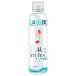 Sparkling Body Foam Champan und Erdbeere (150ml) -Massageschaum