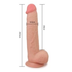 Gode avec peau coulissante 9 pouces (23cm)