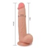 Vibrador com pele deslizante 9 polegadas (23 cm)