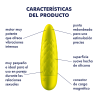 Satisfyer Ultra Power Bullet 5 Giallo Mini Bullet Ricaricabile 12 modalità