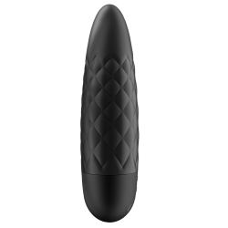 Satisfyer Ultra Power Bullet 5 Negro Mini Bala Recargable 12 modos