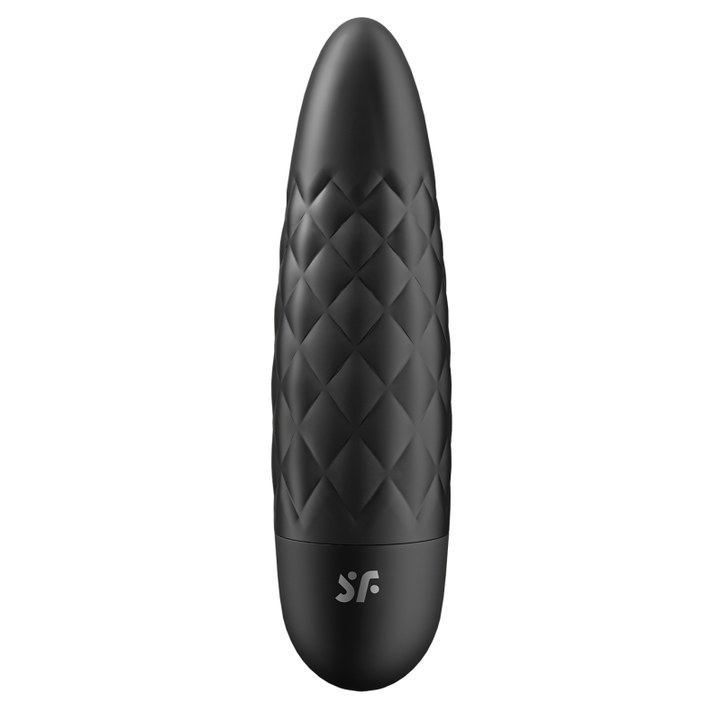Satisfyer Ultra Power Bullet 5 Negro Mini Bala Recargable 12 modos