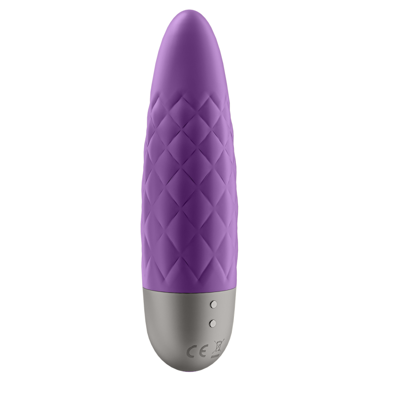 Satisfyer Ultra Power Bullet 5 Violeta Mini Bala Recargable 12 modos