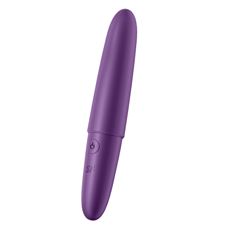 Satisfyer Ultra Power Bullet 6 Violeta Mini Bala Recargable 12 modos