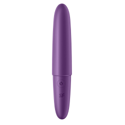 Satisfyer Ultra Power Bullet 6 Violeta Mini Bala Recargable 12 modos