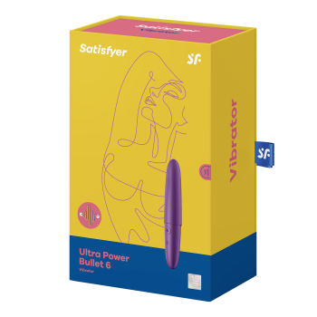 Satisfyer Ultra Power Bullet 6 Violet Mini Bullet Rechargeable 12 modes 2