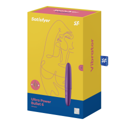 Satisfyer Ultra Power Bullet 6 Violet Mini Bullet Rechargeable 12 modes