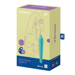 Satisfyer Ultra Power Bullet 8 Turquoise Mini Bullet ricaricabile 12 modalità