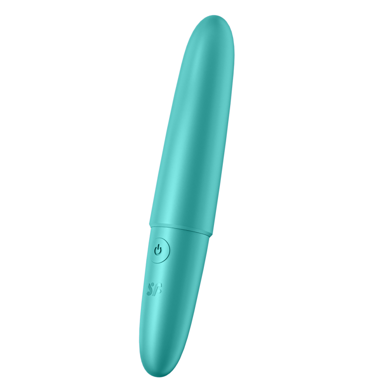 Satisfyer Ultra Power Bullet 6 Turquoise Mini Bullet Rechargeable 12 Modes