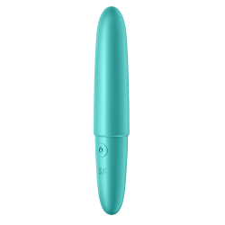 Satisfyer Ultra Power Bullet 6 Turquoise Mini Bullet Rechargeable 12 Modes