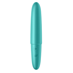 Satisfyer Ultra Power Bullet 6 Turquesa Mini Bala Recargable 12 modos