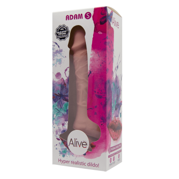 Adam S Fleisch 17,75 x 3,8 cm Silikondildo mit doppelter Dichte 2