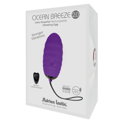 Ocean Breeze 2.0 Lilas Rechargeable 10 Modes - Télécommande
