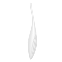 Twirling Joy White Vibrator with APP Rechargeable 12 modes