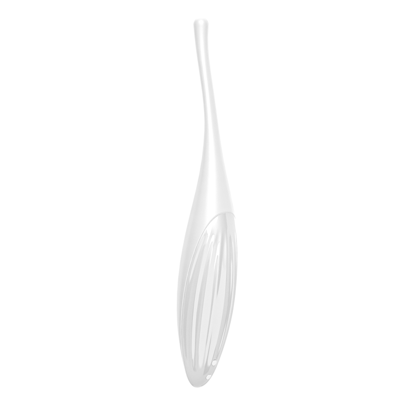 Twirling Joy White Vibrator with APP Rechargeable 12 modes