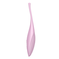 Vibrateur Twirling Joy Pink avec RECHARGEABLE APP 12 modes
