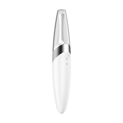 Satisfyer Twirling Delight Vibromasseur Blanc Rechargeable 40 modes