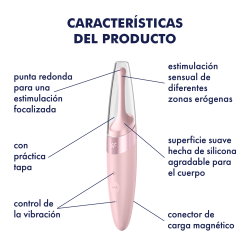 Satisfyer Twirling Delight Pink Vibrateur Rechargeable 40 modes