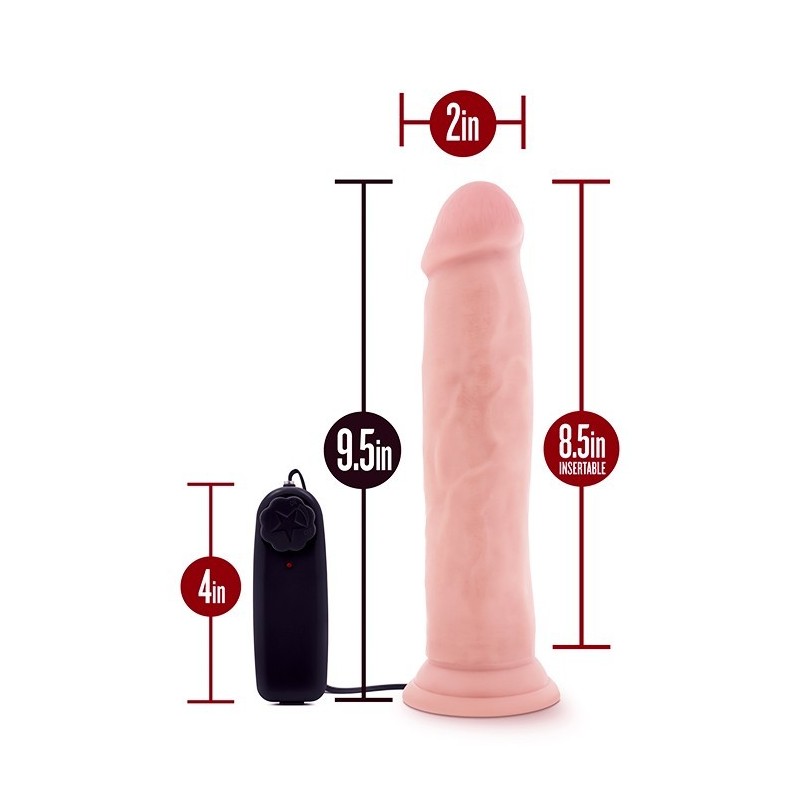 DR SKIN DR.THROB 9,5" vibrador 24x4,5CM