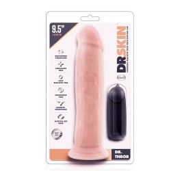 DR SKIN DR. Vibrador THROB 9.5" 24x4.5CM