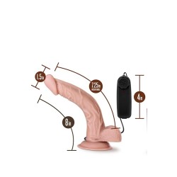 DR. SKIN DR. SEAN 8" gebogene Vibrator 20x3,8cm